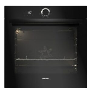 four encastrable electrique brandt bxcb l noir h