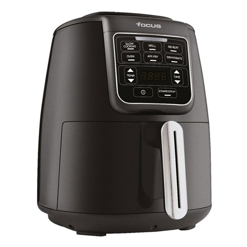 Friteuse Sans Huile FOCUS FM-3601 4L - Noir & Silver 1 friteuse sans huile focus fm l noir silver