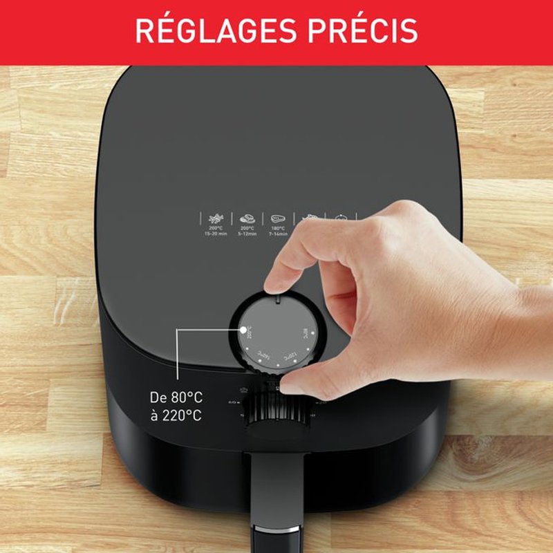 Friteuse Sans Huile MOULINEX EZ130810 3.5L - Noir 4 friteuse sans huile moulinex ez l noir