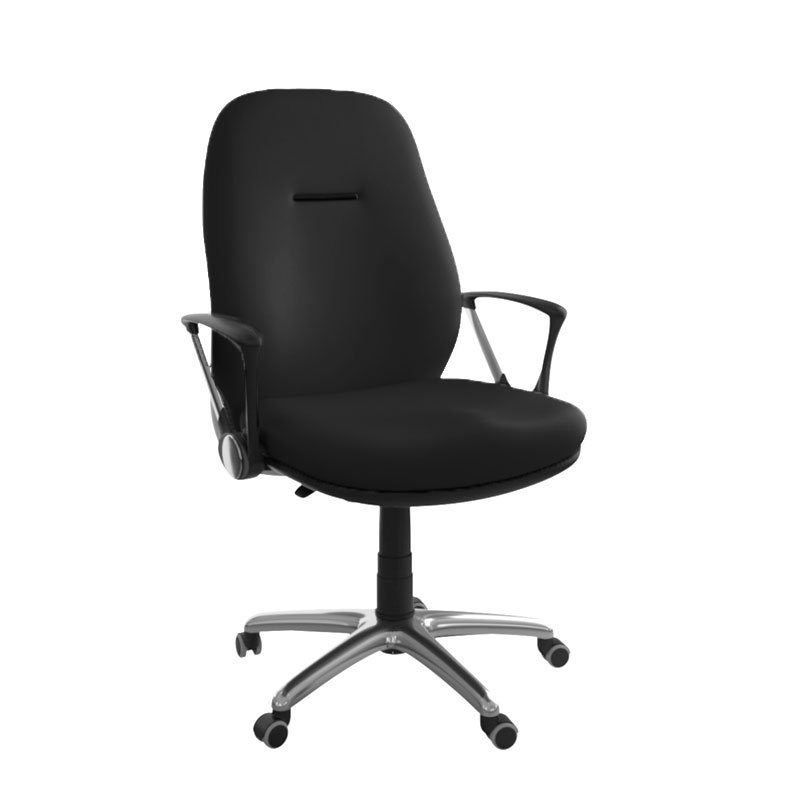 Fauteuil Opérationnel PM + Base Polypropylène - Noir 1 gd
