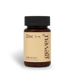 GEVEU ZINC 50 MG 30 GELULES 2 geveu zinc mg gelules