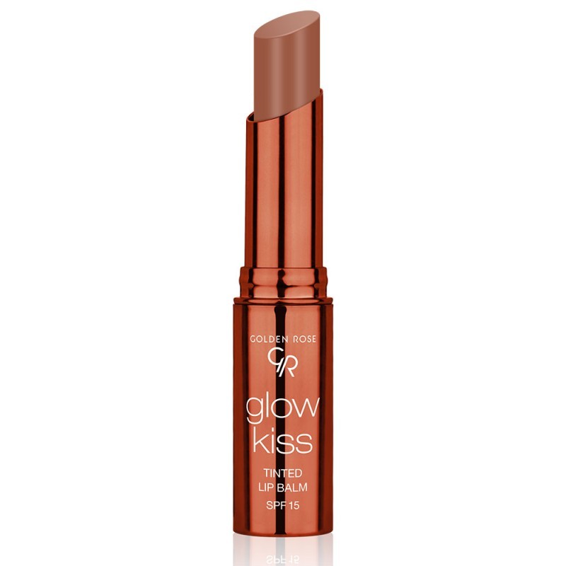 GOLDEN ROSE GLOW KISS TEINTED LIP BALM SPF15 3G 1 golden rose glow kiss teinted lip balm spf g