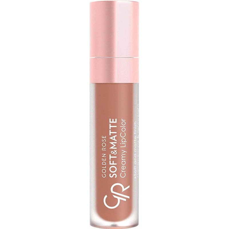 GOLDEN ROSE SOFT & MATTE CREAMY LIPCOLOR 5.5ML 1 golden rose soft matte creamy lipcolor ml