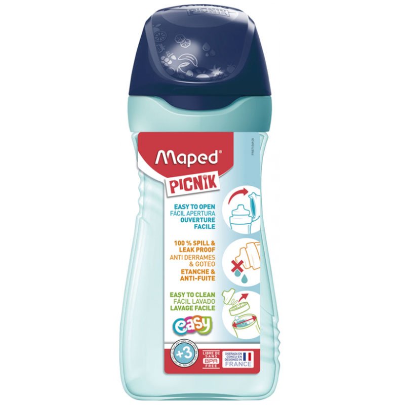 Gourde MAPED 871504 430 ml - Bleu Green 1 gourde maped ml bleu green