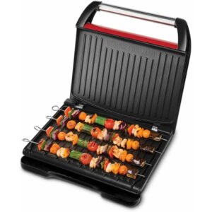 grill barbecue electrique russell hobbs w rouge