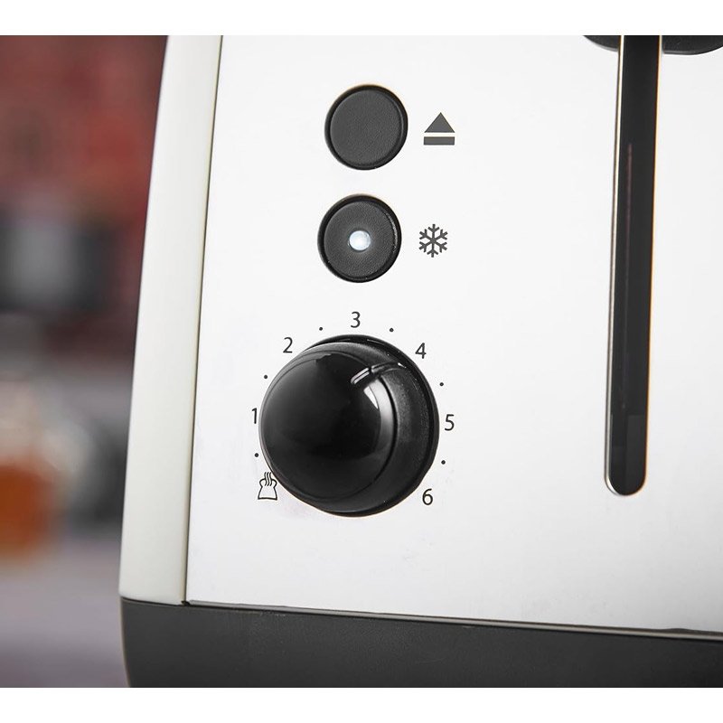 Grille Pain RUSSEL HOBBS Colours Plus 26551-56 1670W - Crème 4 grille pain russel hobbs colours plus w cr me