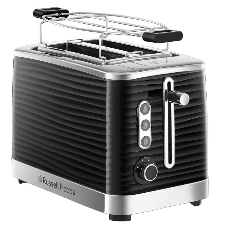 Grille Pain RUSSELL HOBBS Inspire 24371-56 1050W - Noir 1 grille pain russell hobbs inspire w noir