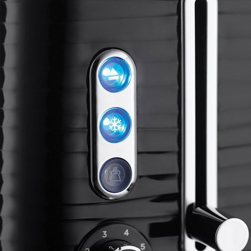 Grille Pain RUSSELL HOBBS Inspire 24371-56 1050W - Noir 2 grille pain russell hobbs inspire w noir