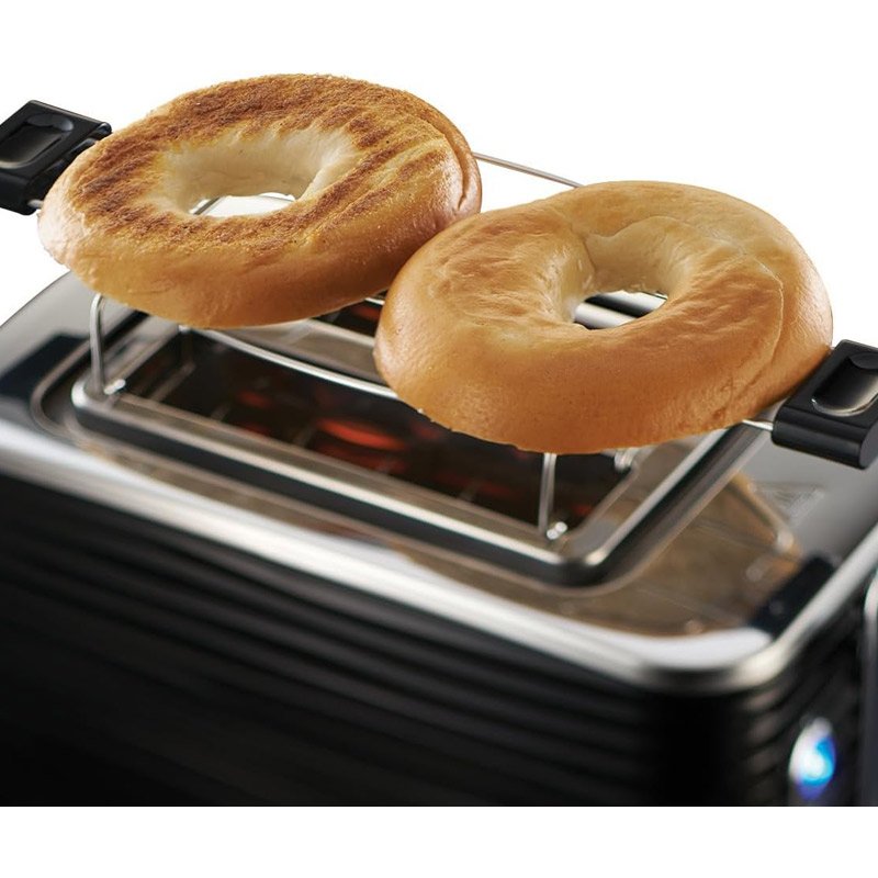 Grille Pain RUSSELL HOBBS Inspire 24371-56 1050W - Noir 4 grille pain russell hobbs inspire w noir