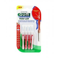 GUM BROSSETTE TRAVLER CYLINDRIQUE 0,8 MM (1314) 2 gum brossette travler cylindrique mm