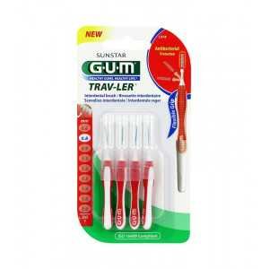 GUM BROSSETTE TRAVLER CYLINDRIQUE 0,8 MM (1314) 3 gum brossette travler cylindrique mm