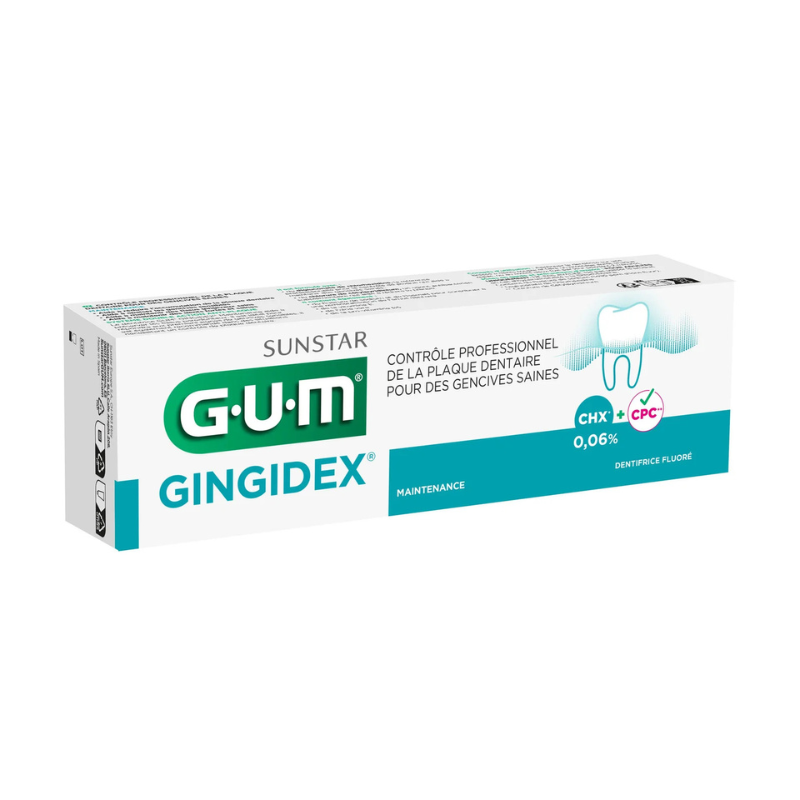 GUM DENTIFRICE GINGIDEX 75ML 1 gum dentifrice gingidex ml