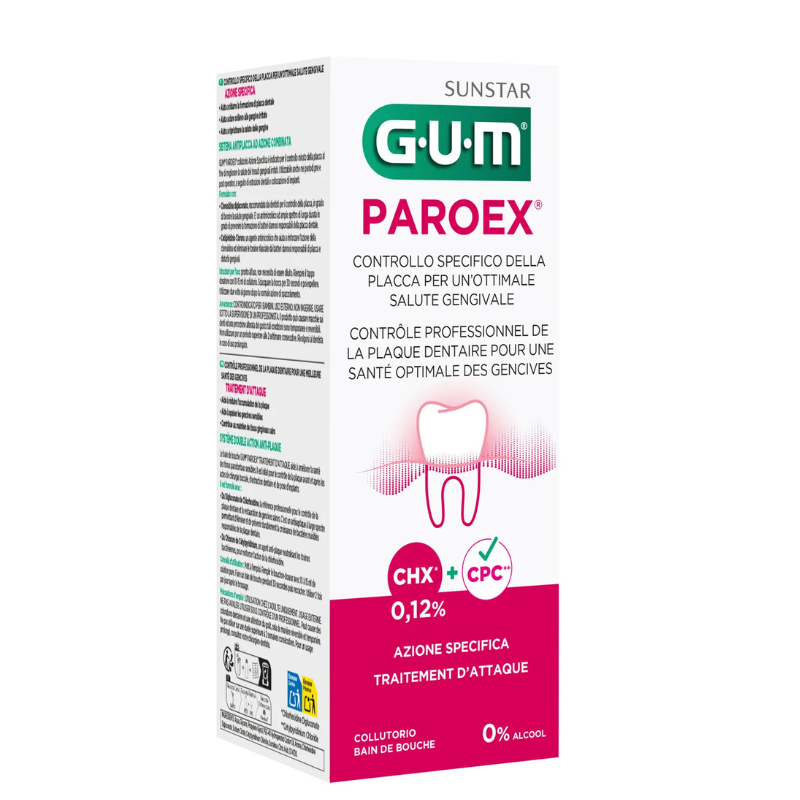 GUM BAIN DE BOUCHE PAROEX 300ML 1 gum paroex bain de bouche ml
