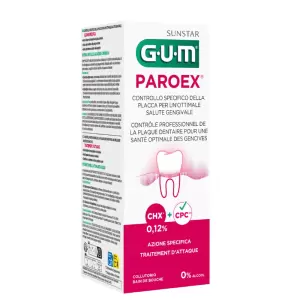 GUM BAIN DE BOUCHE PAROEX 300ML 3 gum paroex bain de bouche ml