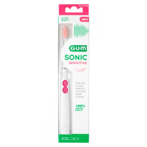 gum sonic sensitive brosse a dents electrique