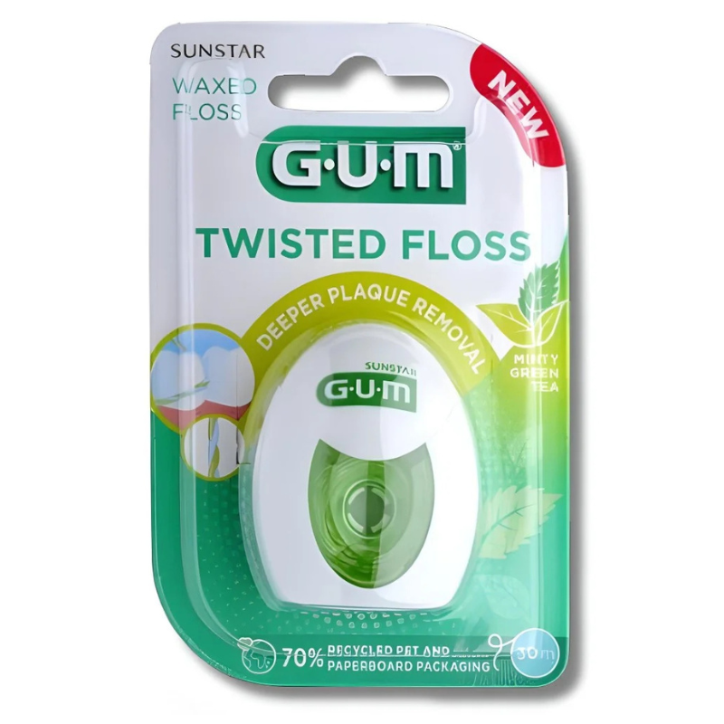 GUM TWISTED FLOSS FIL DENTAIRE 3500 1 gum twisted floss fil dentaire