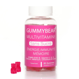GUMMYBEAR MULTIVITAMINE SANS SUCRE 60 GUMMIES 3 gummybear multivitamine sans sucre gummies