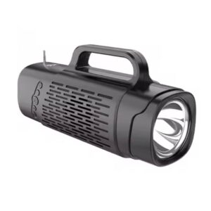 haut parleur bluetooth portable avec torche zqs noir