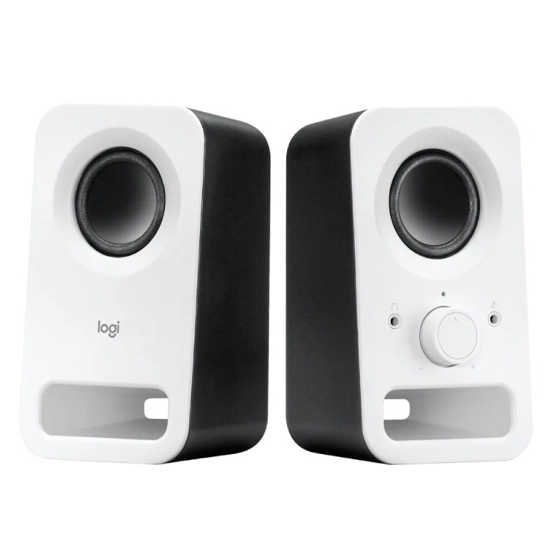 Haut Parleur Filaire LOGITECH Z150B Stéréo - Blanc 1 haut parleur filaire logitech zb stereo blanc qq