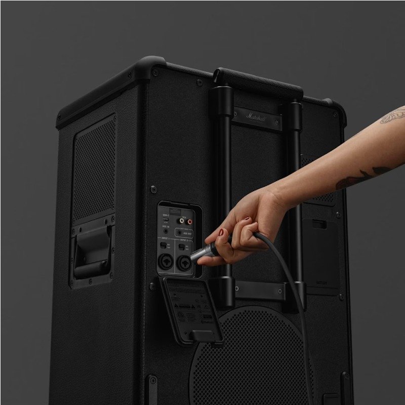 Haut Parleur MARSHALL Bromley 750 - Noir 2 haut parleur marshall bromley noir