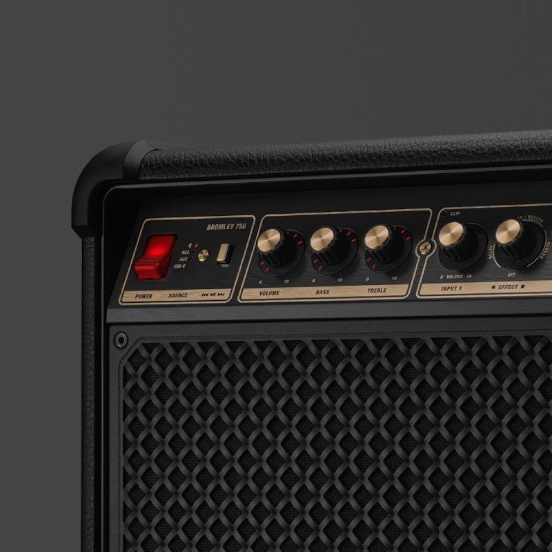 Haut Parleur MARSHALL Bromley 750 - Noir 3 haut parleur marshall bromley noir