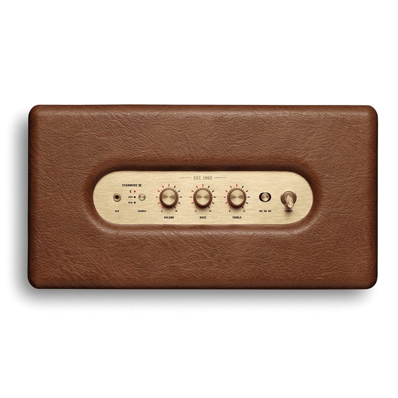Haut Parleur MARSHALL STANMORE III Bluetooth - Brown 3 haut parleur marshall stanmore iii bluetooth marron