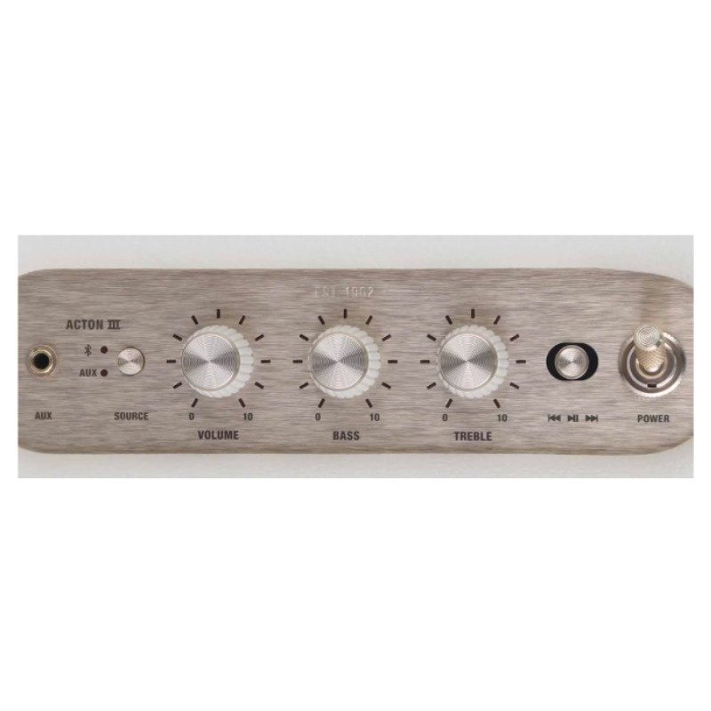 Haut Parleur Sans Fil MARSHALL Acton III Bluetooth - Crème 3 haut parleur sans fil marshall acton iii bluetooth creme