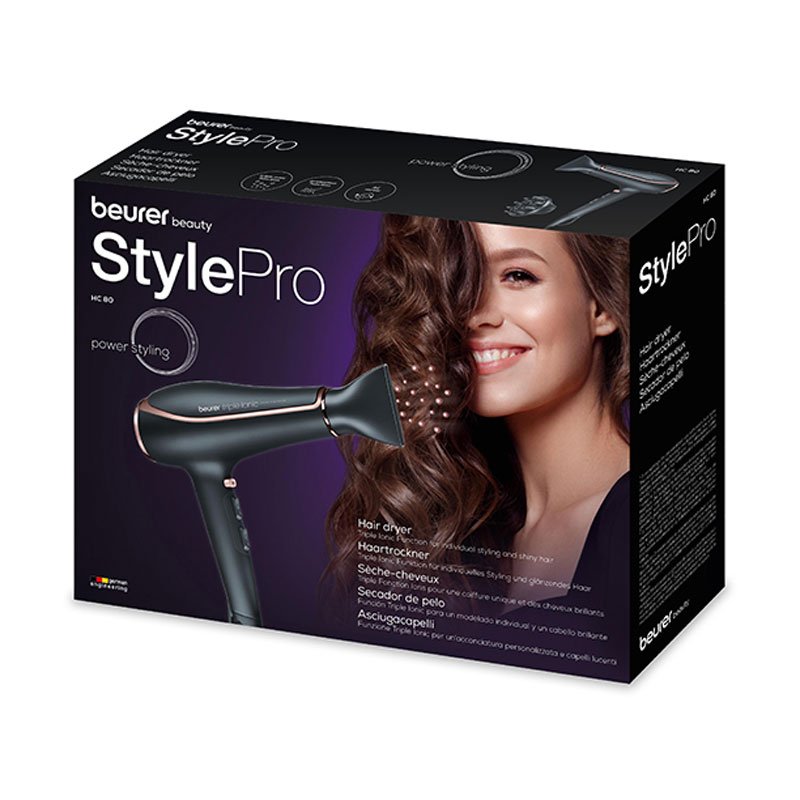 Sèche Cheveux Pro BEURER HC80 2200W - Noir 6 hc