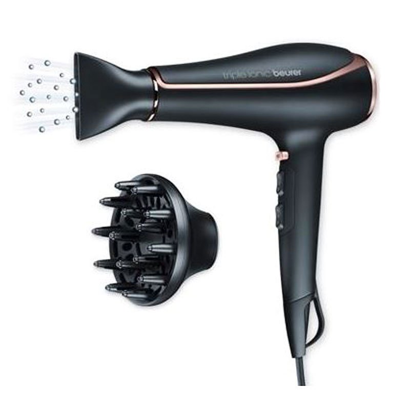 Sèche Cheveux Pro BEURER HC80 2200W - Noir 3 hc
