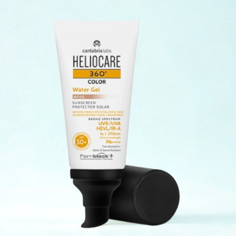 HELIOCARE 360º WATER GEL SPF50+ BEIGE 50ML 1 heliocare water gel spf beige ml
