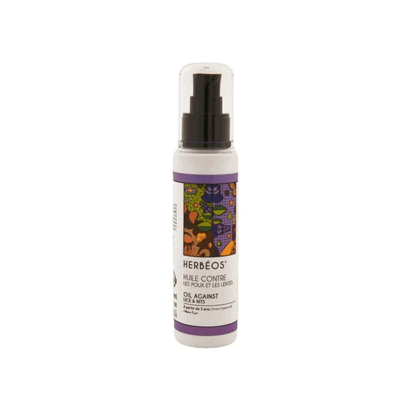 HERBEOS HUILE CONTRE LES POUX ET LES LENTES 100ML 1 herbeos huile contre les poux et les lentes ml