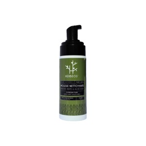 HERBEOS MEN MOUSSE NETTOYANTE ALOE VERA BIO 170ML 3 herbeos men mousse nettoyante aloe vera bio ml