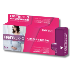 HERBEX-G GROSSESSE ALLAITEMENT 30 GELULES 2 herbex g grossesse allaitement gelules