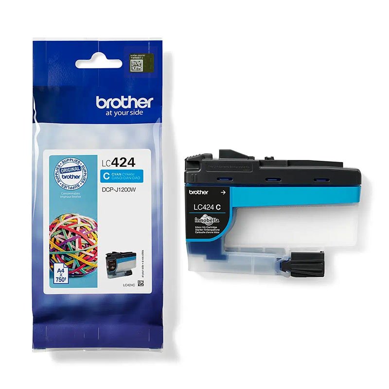 Cartouche Jet d'encre Original BROTHER LC424 - Cyan 2 hk frozen