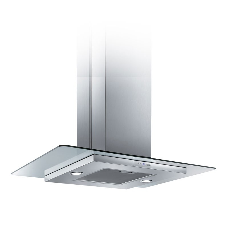 Hotte Centrale FOCUS F917X 90 cm - Inox & Vitre 1 hotte centrale focus fx cm inox vitre z