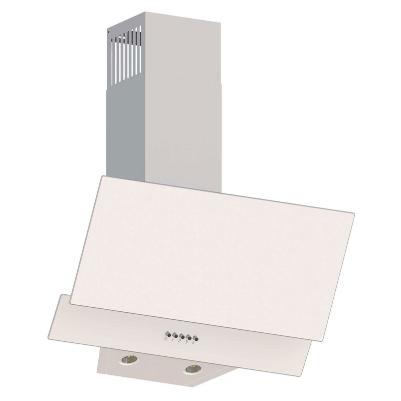 Hotte Décorative AUXSTAR V2B 60cm - Blanc 1 hotte d corative auxstar vb cm blanc