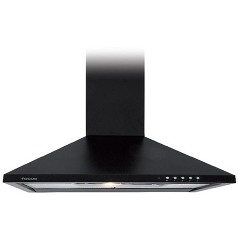 Hotte Pyramidale FOCUS F605B 60 cm - Noir 1 hotte pyramidale focus fb cm noir
