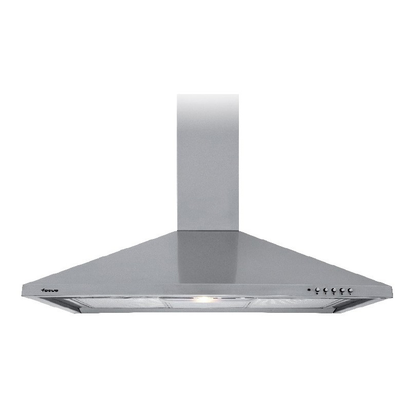 Hotte Pyramide FOCUS F905X 90 cm - Inox 1 hotte pyramide focus fb cm inox