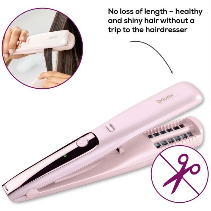 Brosse Coupe Fourche BEURER HT22 - Rose 7 ht