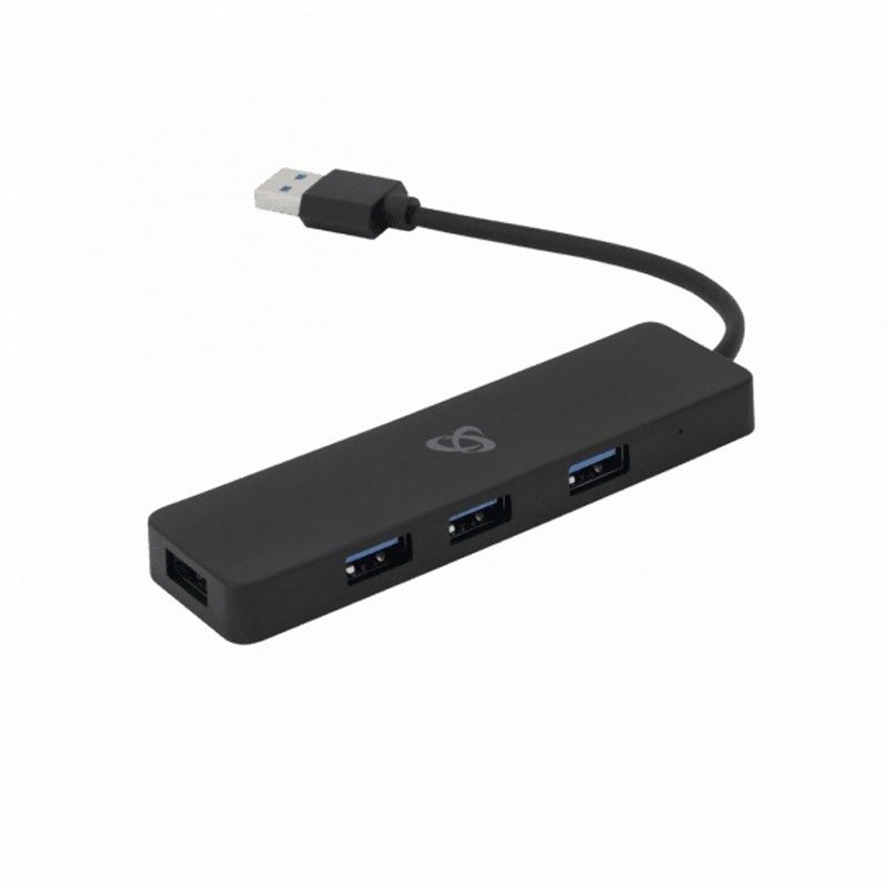 Hub SBOX USB 3.0 4 Ports - Noir 1 hub sbox usb ports noir b