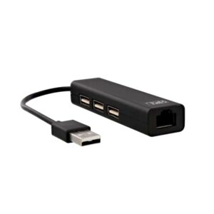 hub tnb port usb port rj noir q