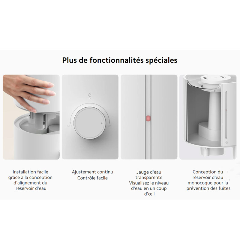 Humidificateur D'air XIAOMI BHR6605EU 2L - Blanc 6 humidificateur d air xiaomi bhreu l blanc