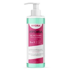 VITAL HYDRA GEL NETTOYANT 3EN1 PEAU NORMALE 230 ML 4 hydra gel nettoyant en peau normale ml