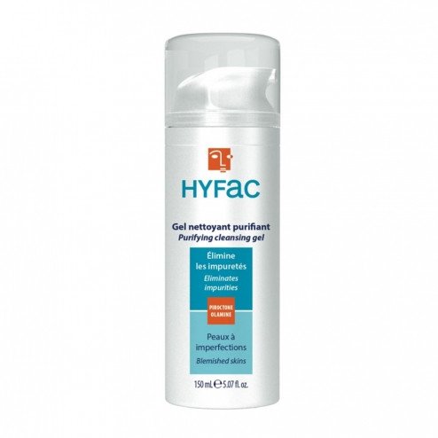 HYFAC GEL DERMATOLOGIQUE NETTOYANT VISAGE ET CORPS 150ML 1 hyfac gel dermatologique nettoyant visage et corps ml