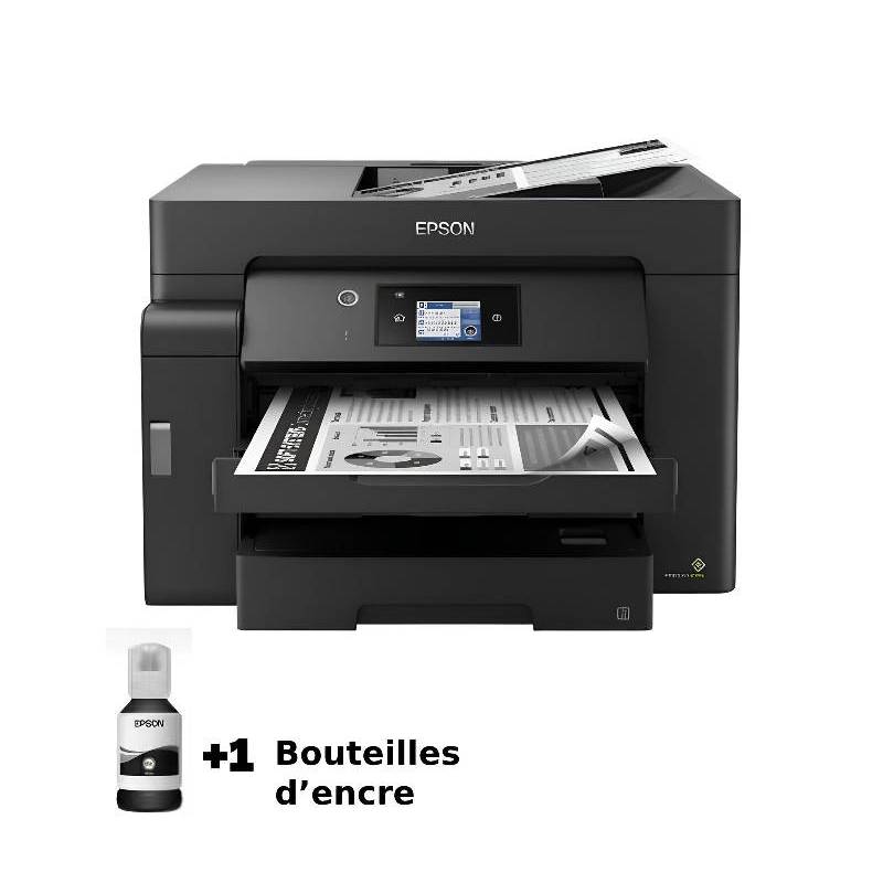 Imprimante EPSON EcoTank M15140 à Réservoir Intégré Wifi Monochrome 1 imprimante jet d encre epson ecotank m monochrome