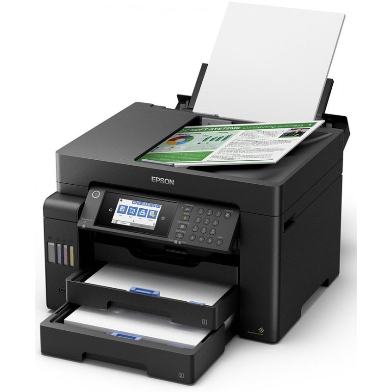 Imprimante EPSON EcoTank L15160 à Réservoir Intégré WIFI 4en1 Couleur 4 imprimante jet d encre r servoir int gr epson ecotank l en wifi