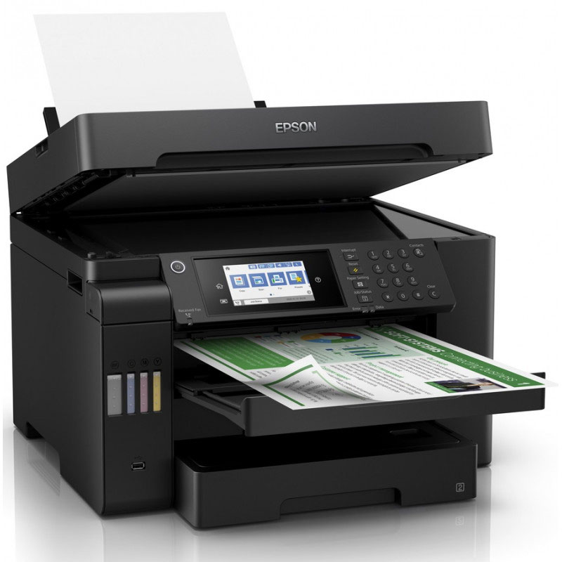 Imprimante EPSON EcoTank L15160 à Réservoir Intégré WIFI 4en1 Couleur 3 imprimante jet d encre r servoir int gr epson ecotank l en wifi