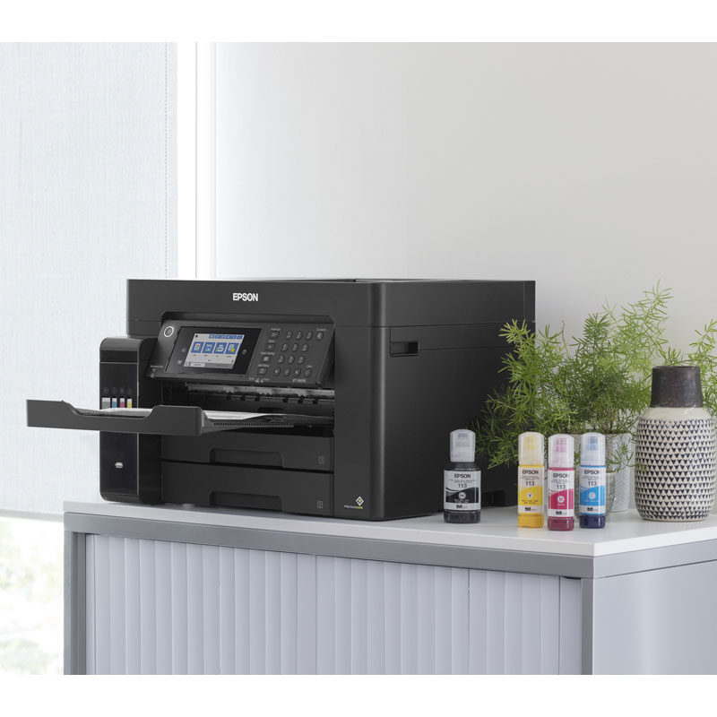 Imprimante EPSON EcoTank L15160 à Réservoir Intégré WIFI 4en1 Couleur 5 imprimante jet d encre r servoir int gr epson ecotank l en wifi