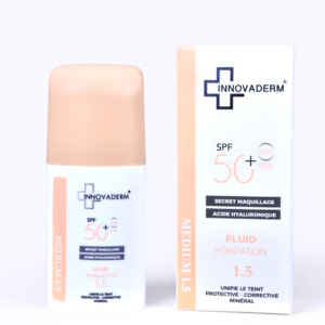 innovaderm fond de teint fluid mineral medium spf ml