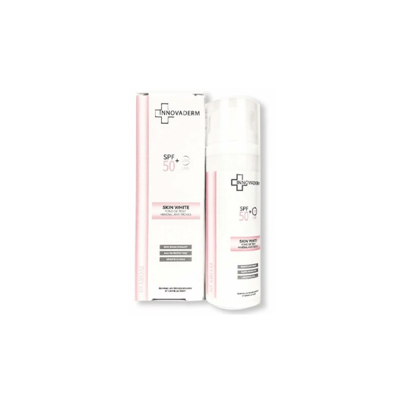 INNOVADERM SKIN WHITE SPF50+ 01 IVORY 30ML 1 innovaderm skin white spf ivory ml